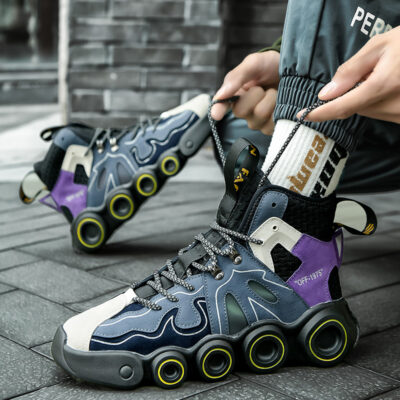 Trendy Futuristic Sneakers for Men